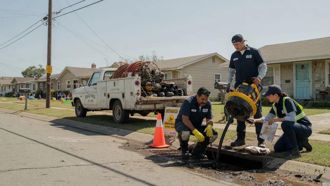 Drain Cleaning in College Station, TX near me
